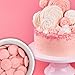 Pink Chocolate Melting Wafers, 12 Ounce Bulk Bag, Pink Candy, Melting Chocolate Candies Discs For Baking, Dipping, Decorating - The Hampton Popcorn & Candy Company