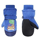 Sûrs et résistants : les gants sont conçus avec une prise sûre pour éviter de glisser, permettant à votre enfant de jouer et d'explorer en toute confiance. Leur construction résistante garantit une utilisation durable, ce qui en fait un accessoire d'hiver fiable.