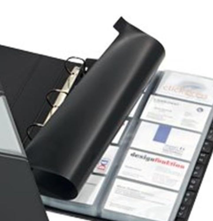 Portabiglietti Da Visita Visifix Pro - 25 Buste, 200 Biglietti, Indice Alfabetico - Foto 8