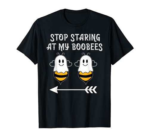 Mens Funny Boo Bees Adult Dirty Halloween Shirts for Couples T-Shirt