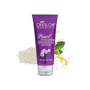Face Wash Pearl Whitening for glowing skin|Evens out skin tone| Whitening and Anti-ageing 100Gram