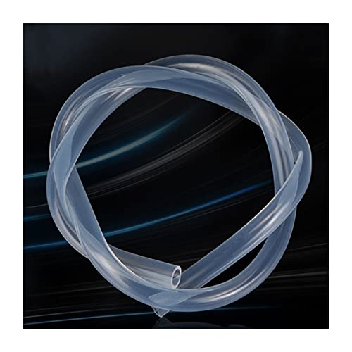 1pcs 1Meters Silicone Hose, 4 5 6 7 8 9 10 11 12 14 16 18 22mm Outer Diameter Transparent Food Grade Rubber Hose, Aquarium Soft Tubing Straw (Size : 9 * 11MM)