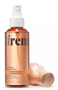 Being Frenshe Hair, Body & Linen Mist Body Spray with Essential Oils, Cashmere Vanilla, 5 fl oz Pack of 1