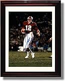 Alabama Football Joe Namath Autograph Photo Print - Framed 8x10