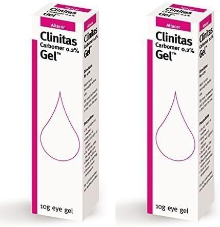 Clinitas carbomer Gel 0.2% 10g Pack of 2