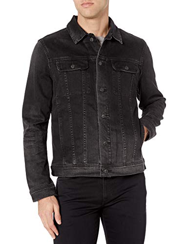 AG Adriano Goldschmied Men's Dart Long Sleeve Denim Jacket, Years Clouded, L
