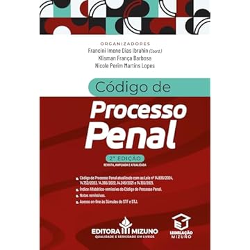Capa do livro Código de Processo Penal 2ª edição (2024)