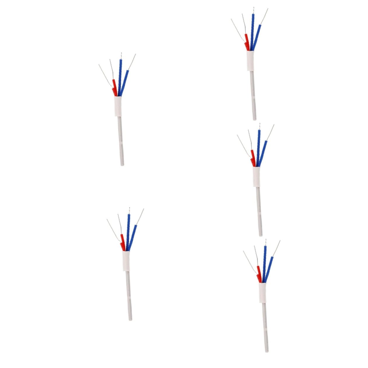 Mikikit 5pcs Electric Soldering Iron Heating Core Ceramics Solder Heating Element Ceramic Heating Core Ceramic Core Heating