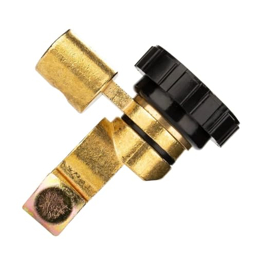 Amosfun Battery Link Quick Isolator Switch for Car Boat Rv Disconnect Terminal with Rotary Knob Easy Battery Connection Disconnection for Automotive Applications