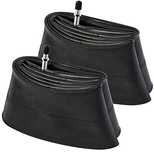 YunSCM 2-PCS 20 inch Heavy Duty Bike Inner Tubes 20x4.0 20x4.50 102/114-406 Bike Tubes TR4A-40L Valve Compatible with 20x4.0/4.5 Road/MTB Bike Bicycle Fat Tyre Tube