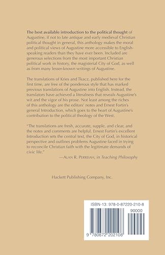 Augustine: Political Writings (Hackett Classics) - Image 2