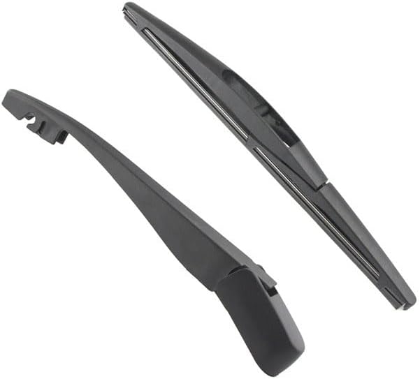 Car Rear Windshield Wiper Arm for Suzuki Swift 2004-2015, Back Wiper Arm Blade Set Rubber Cleaning Window Replacements Parts