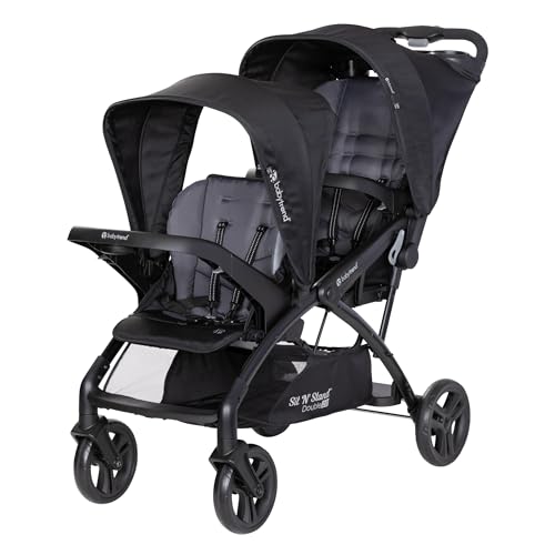 Baby Trend Sit n Stand Double 2.0 Stroller - Dash Black