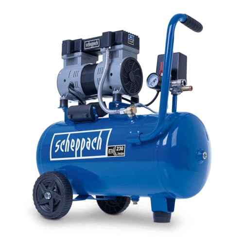 Scheppach Ultra Silent Kompressor HC26Si | 24L Kessel | 1100W Leistung |...