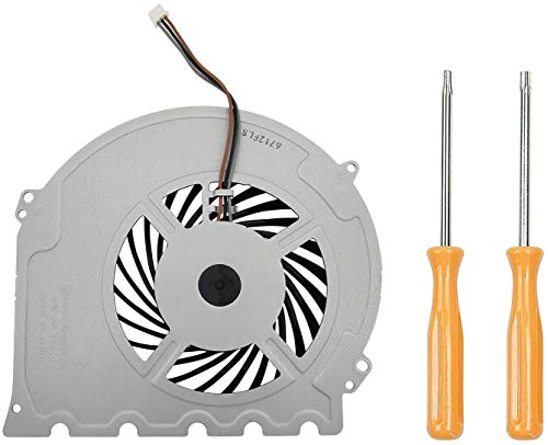CPU Internal Cooling Fan and Screwdrivers for PS4 Slim CUH-2015A CUH-2115B CUH-2000 CUH-2XXX Series G85G12MS1CN-56J14 G85G12MS1AN-56J14 KSB0912HD Fan