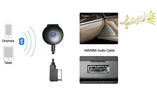 Yoper Bluetooth Kit Compatible With Mercedes-Benz Mmi Car Interface Adapter Iphone Android Ipod Integration Music Aux Connector #TOP6