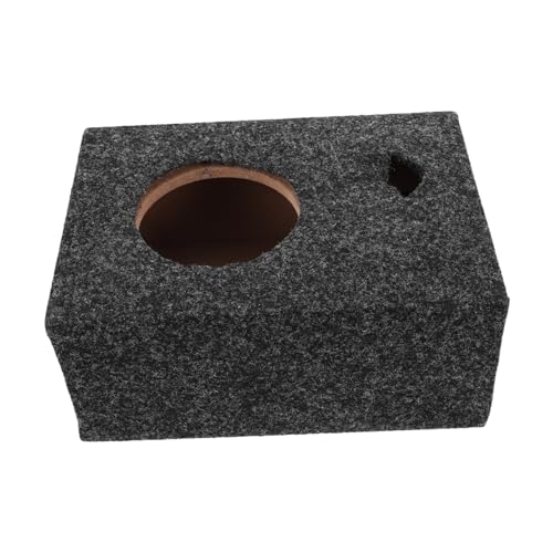 Unomor Car Subwoofer Enclosure Case Audio Speaker Box Enclosures Enhance Audio Performance Slim Compact DIY Modification