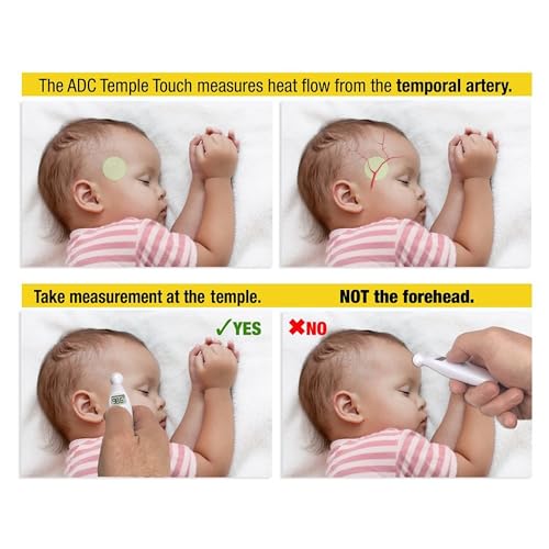 Adtemp 427 Temporal Contact Thermometer LCD Display 427 1 Each - Thumbnail 4