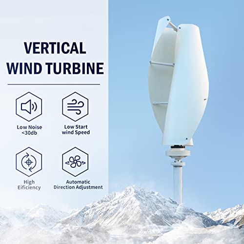 Générateur de turbine verticale 8000W pour électricité autonome 24V triphasé - 3