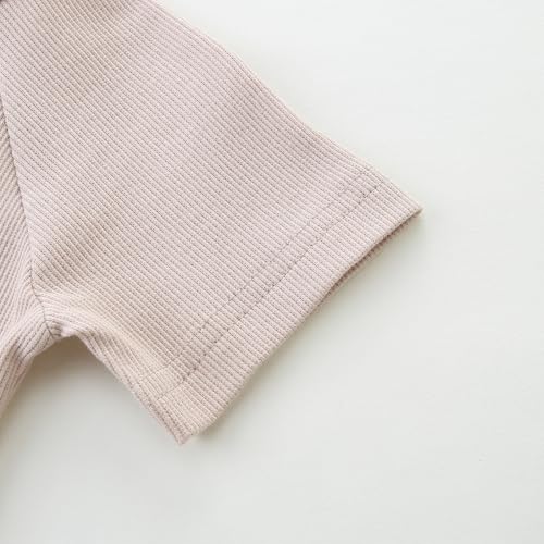 Baby Romper – Cotton Newborn Outfit, Short Sleeve Unisex Onesie4