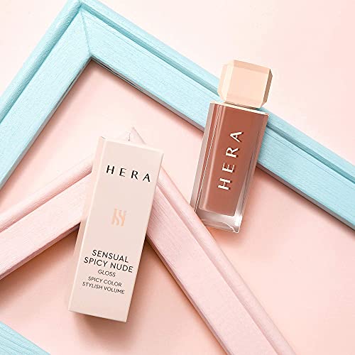 Hera Lip Gloss Jennie Picked Sensual Spicy Nude Gloss Korean Makeup Lipstick By Amorepacific (5G, 462) #TOP5