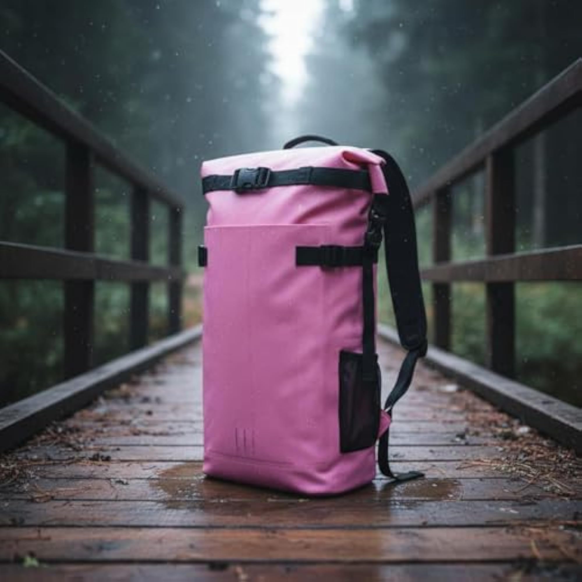 Lightweight Waterproof Backpack with Padded Shoulder Straps