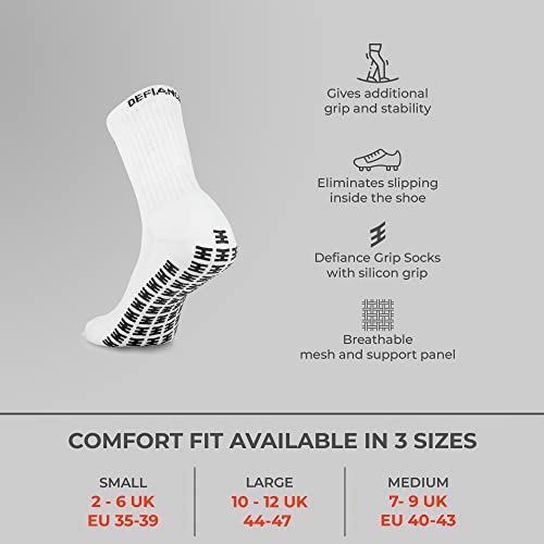 DEFIANCE - Grip Soccer Sock, Breathable Sports Socks With Enhanced Grip For Increased Stability3