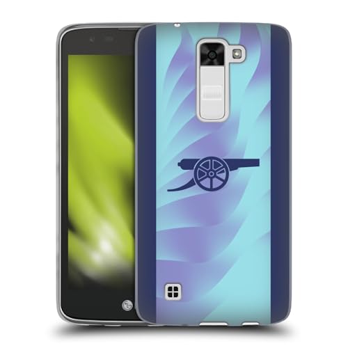 Head Case Designs Officially Licensed Arsenal FC Third 2024/25 Kit Gel Case [Military Grade Protection] Compatible with LG K7 K330 / Tribute 5