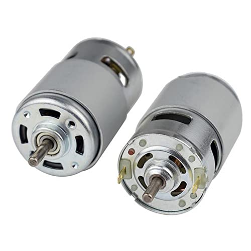 Motor 775 DC 12V 24V micromotor reversible para herramientas y robótica 6