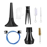 Durée de vie étendue des composants : caractérisé par une composition robuste de matériau composite à haute résistance, ce kit d'entretien de la trompette réduit les risques de déformation et résiste à des frictions répétées, tout en maintenant le fonctionnement optimal dans des environnements difficiles sujets à l'humidité pour un soin ininterrompu de la trompette