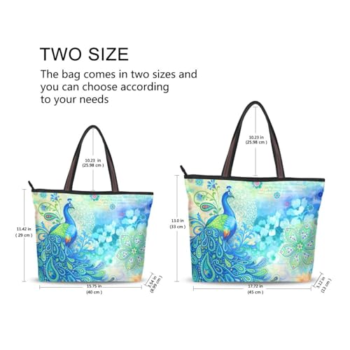 Image of Women Turtle Tote Bag Polyester Handbag Zippered Tote Bag Turtle Tote Purses,Summer Beach Tote Bag