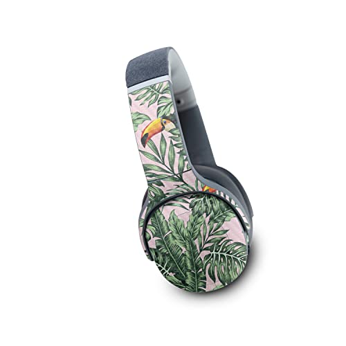 Image of MightySkins Carbon Fiber Skin Compatible with Skullcandy Crusher Evo Wireless - Hidden Toucan | Protective, Durable Textured Carbon Fiber Finish | Easy to Apply | Made in The USA