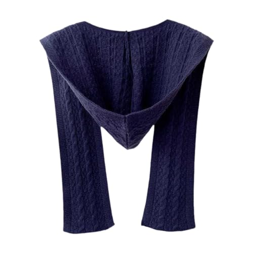 Bufanda con capucha unisex en tejido suave de invierno para diario