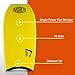 MOREY® Boogie Board Mach 7, Pro Bodyboard; Body Boards for Beach, Embedded Rod for Durability, Engineered with HDPE Slick Bottom for Speed. 2 Pack (42