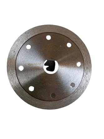 BANSAL ARC Sharp Packed Cutting Wheel Blade 10 Pieces AM-CH(110-RIM) Easy to Use With Line-up For Granite 110 * 10 * 20 max rpm 13600 Blade For Dry Cutting Marbles Granites And Various Stones