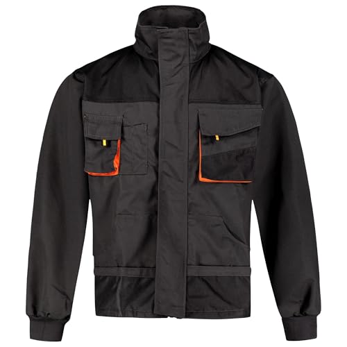 BWOLF Atlas Veste de Travail multifonctionnelle pour Homme Veste de Travail Veste de Travail pour Homme - Gris - X-Large