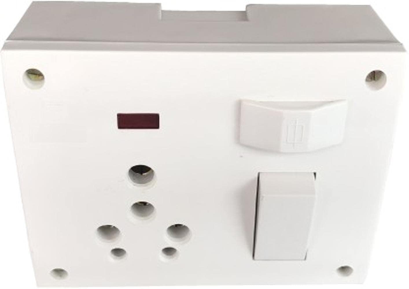 Buy Tinax Heavy Duty PVC Extension Board (2 in 1 15A & 5) Socket,Switch