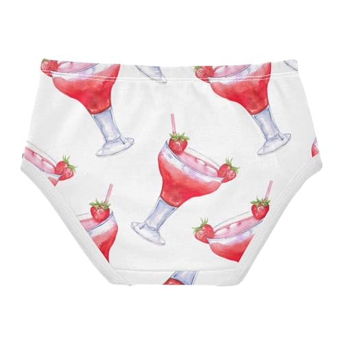 Strawberry Cocktails Girls Underwear Toddlers 2t Cotton Girl Panties Cute Animal Underpants Briefs2