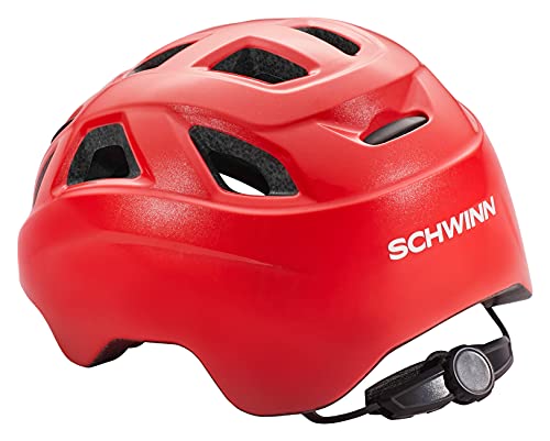 Schwinn Chroma Ert Child Bike Helmet, Fits Head Circumferences 48-54 Cm, Small, Red #TOP7