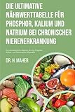 phosphatbinder dialyse  Die Ultimative Nährwerttabelle für Phosphor, Kalium und Natrium bei Chronischer Nierenerkrankung: Ihr Unentbehrlicher Begleiter für eine Phosphat- Kalium- und Natriumarme Nierendiät