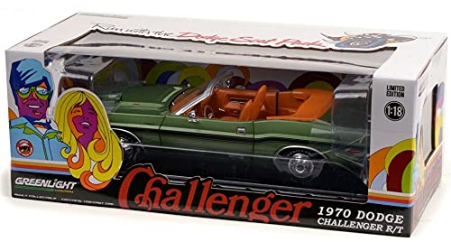 Amazon.com: 1970 Dodge Challenger R/T Convertible F8 Green