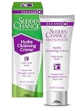 Sudden Change Hydra Cleansing Creme - Creamy Exfoliating Facial Wash Cleanser with Papaya and Pineapple Extract (3 oz, pack of 1)