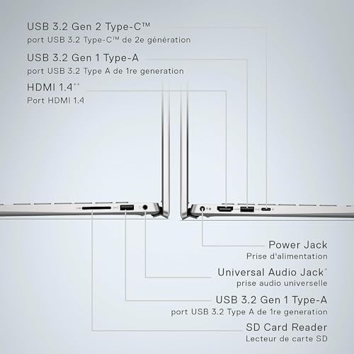 Dell 2023 Inspiron 16 5635 Business Laptop FHD+ 16" Display, AMD Ryzen 7 7730U Processor, 16GB LPDDR4x RAM, 1TB SSD, AMD Radeon Graphics, Backlit Keyboard, Type-C, Windows 11 Pro, Platinum Silver - Image 8