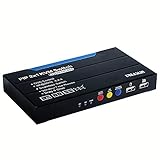 TreasLin HDMI KVM Switch Seamless Switch with 4K@30 4:4:4, HDMI Switch Picture and Picture Switch with OSD Control with Picture Free Drag & Drop Window Free Resize Multi Viewing