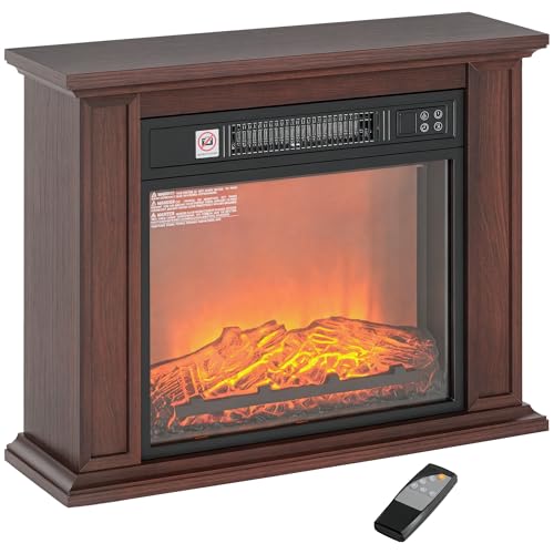 HOMCOM 26 Inch Electric Fireplace