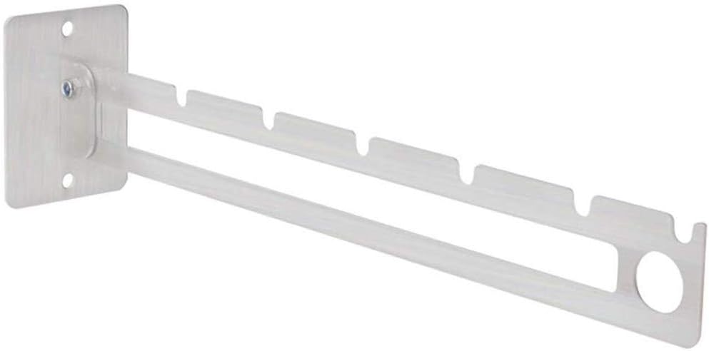 Folding Laundry Rack Wall Mounted Clothes Drying Rack with Waterproof Garment Hook for Closet nization and Storage Easy to Install and Elegant Design