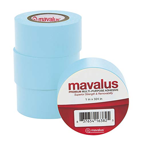 Mavalus Tape 1″ Wide X 324″ 4-Pack – Blue