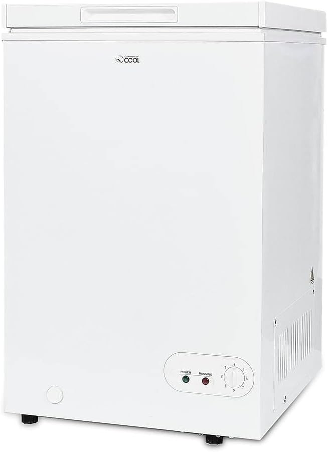 Commercial Cool 3.5 Cu. Ft. Chest Freezer,White