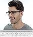 Reading Glasses for Men 4-Pack Stylish Computer Readers with Spring Hinges, Anti Glare/Eye Strain Filter UV Ray Blue Light Blocking Two-Tone Reader Eyeglasses,+3.75 Magnification Strength