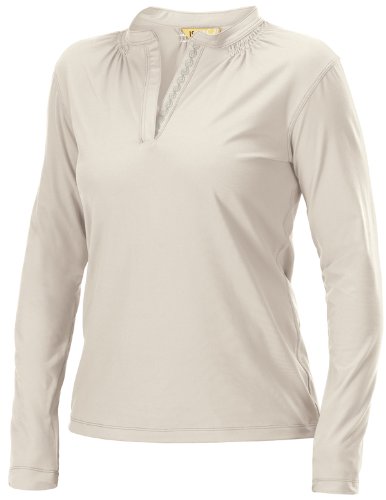 IsisWomen's Curly-Q Placket Top